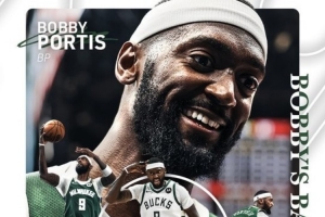 华体会网页版-3年4400万！雄鹿官方晒图欢迎波蒂斯回归球队