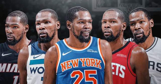 五选一？想多了！真正想要杜兰特的球队只有一个